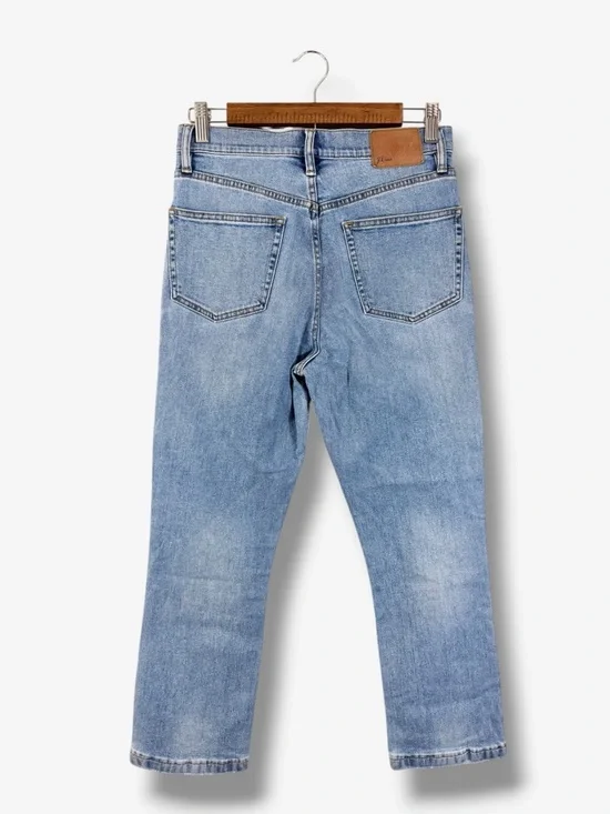 J. Crew Demi Boot Crop Jeans Size 28 Medium Wash E7696 Casual Denim Preppy - Picture 9 of 9